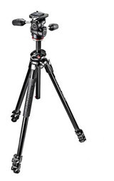 Manfrotto MK290LTA3-3W 3 Kademeli Ball Head Tripod 150 cm