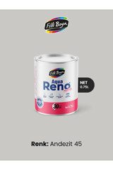 Filli Boya Aqua Reno Su Bazlı Plastik Mat İç Cephe Boyası 0.75 lt Andezit