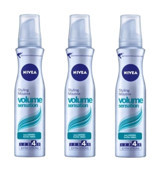 Nivea Volume Sensation Normal Saçlar İçin Şekillendirici Hacim Veren Saç Köpüğü 3x150 ml