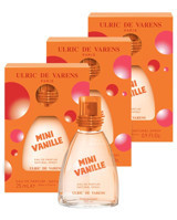 Ulric De Varens Mini Vanille EDP Odunsu-Şakayık-Vanilyalı Kadın Parfüm 3x25 ml