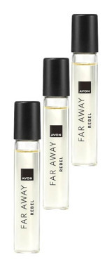 Avon Far Away Rebel EDP Amber-Çiçeksi-Oryantal Kadın Parfüm 3x10 ml