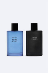 Zara Man Silver Man Blue Spirit EDT Çiçeksi-Fresh-Odunsu Kadın Parfüm 2x50 ml