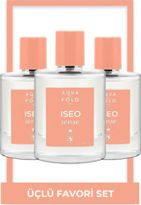 Aqua Di Polo 1987 Iseo EDP Amber-Fresh-Odunsu Kadın Parfüm 3x50 ml