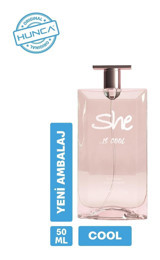She Cool EDT Amber-Çiçeksi-Meyveli Kadın Parfüm 50 ml