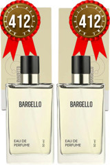 Bargello 412 EDP Fresh-Odunsu-Turunçgil Kadın Parfüm 2x50 ml