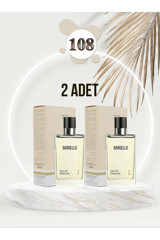Bargello 108 EDP Amber-Çiçeksi-Meyveli Kadın Parfüm 2x50 ml