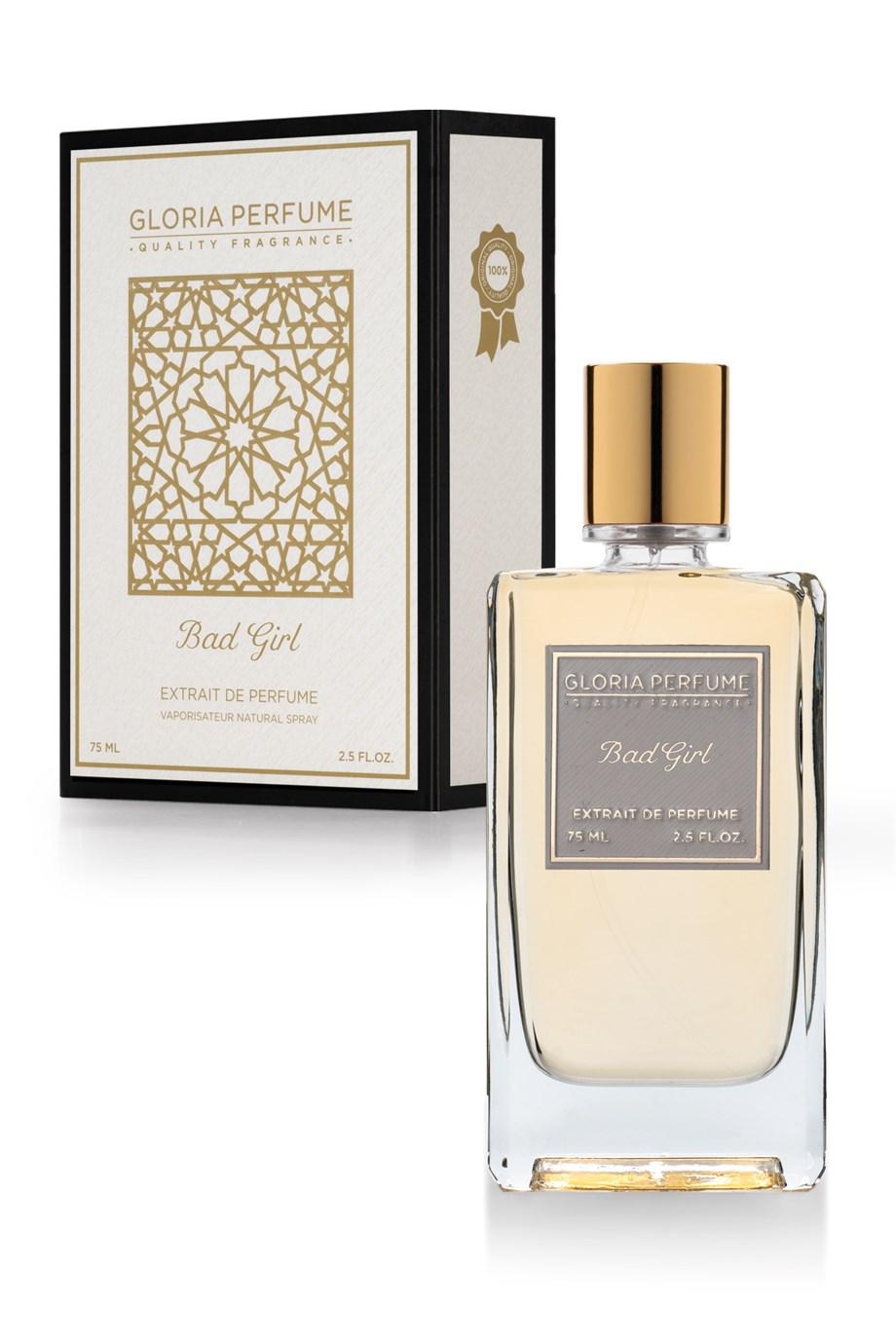 Gloria Perfume Bad Girl EDP Çiçeksi-Odunsu-Oryantal Kadın Parfüm 75 ml