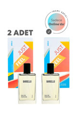 Bargello Just Feel EDP Çiçeksi-Meyveli-Odunsu Kadın Parfüm 2x50 ml