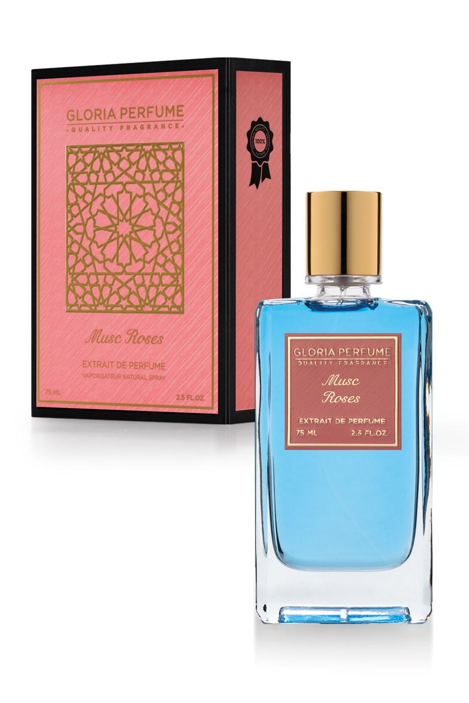 Gloria Perfume Musc Roses EDP Çiçeksi-Meyveli-Oryantal Kadın Parfüm 75 ml
