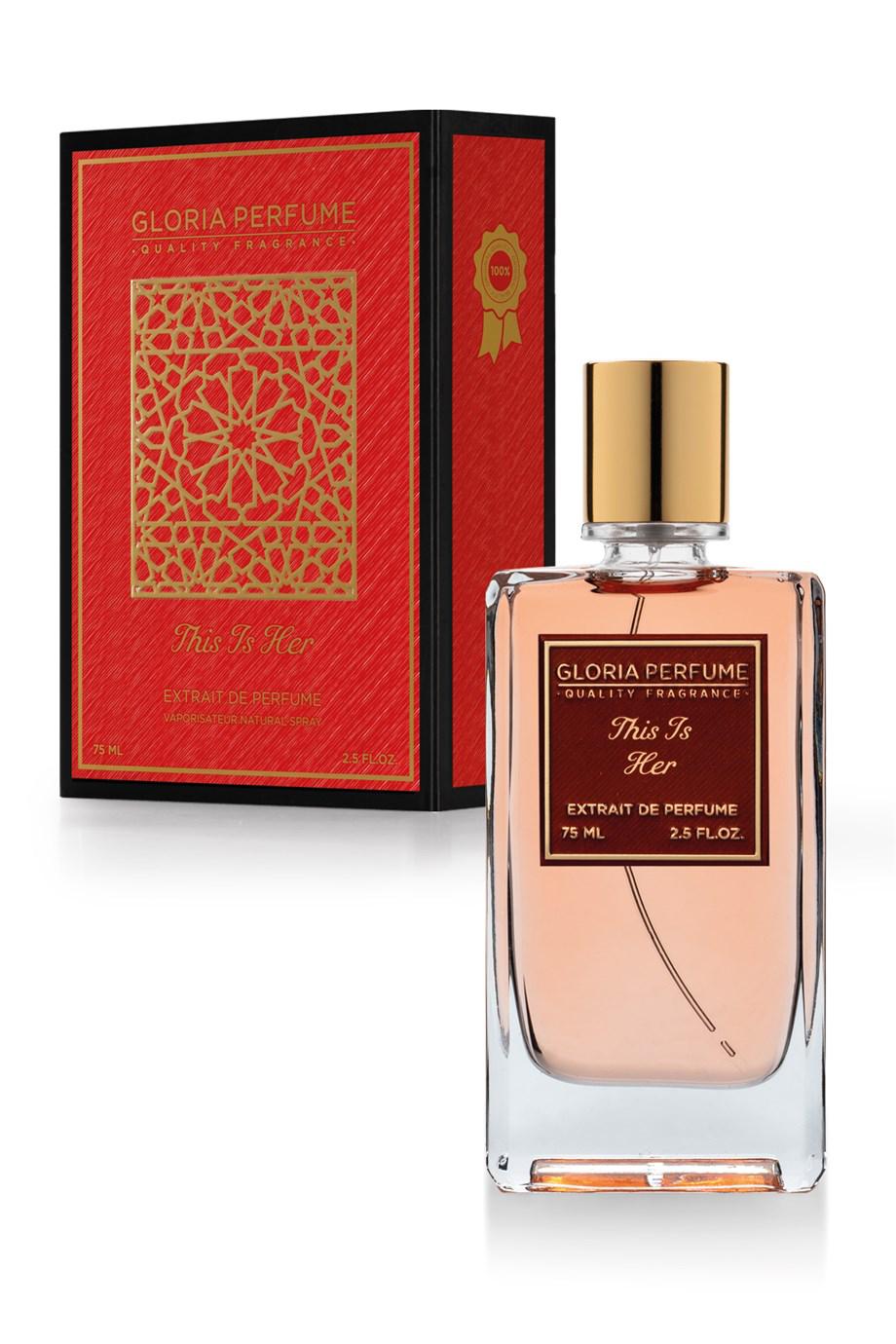 Gloria Perfume This Is Her EDP Çiçeksi-Meyveli-Odunsu Kadın Parfüm 75 ml