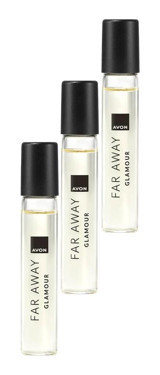 Avon Far Away Glamour EDP Çiçeksi-Meyveli-Oryantal Kadın Parfüm 3x10 ml