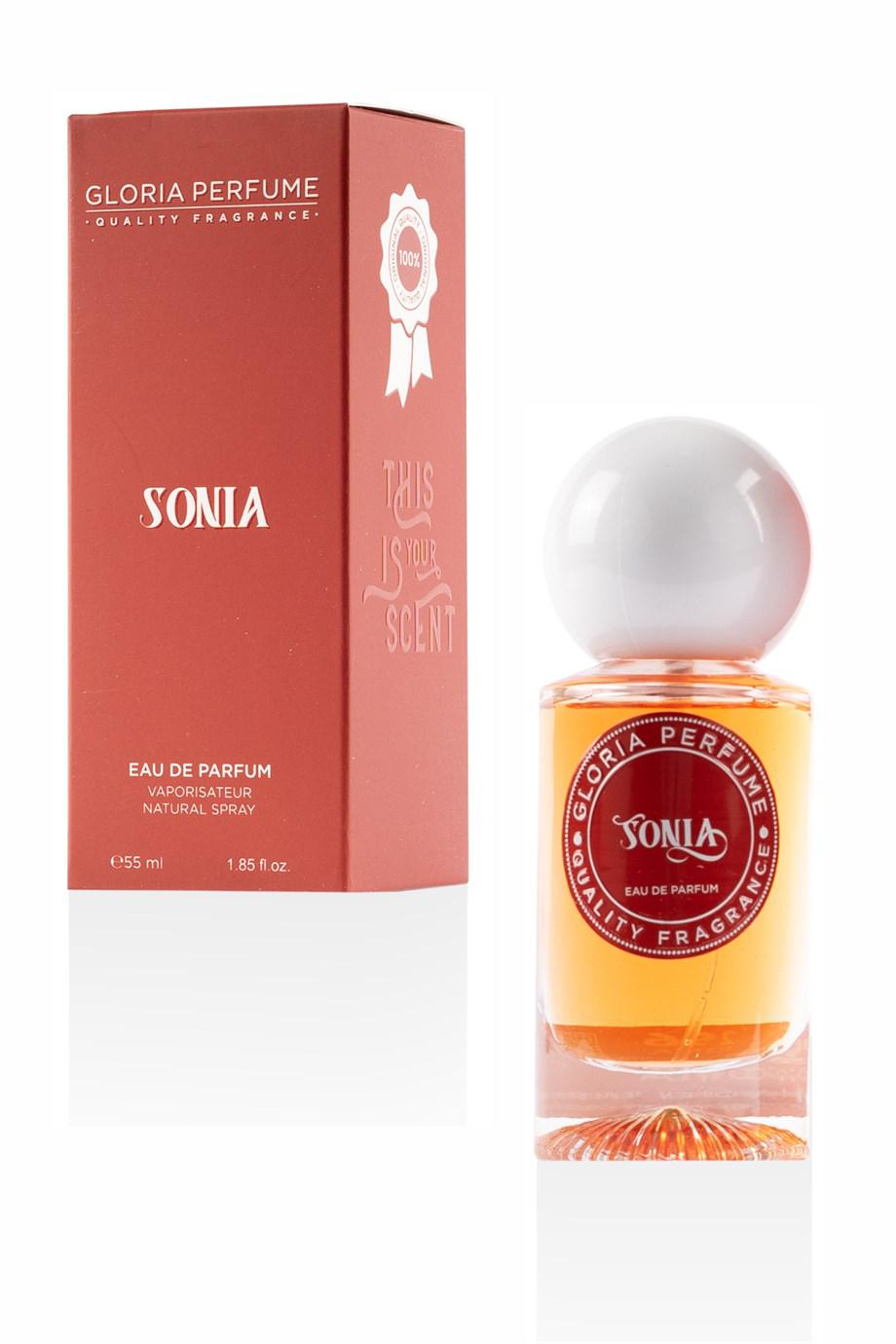 Gloria Perfume Sonia EDP Baharatlı-Çiçeksi-Meyveli Kadın Parfüm 55 ml