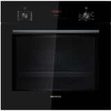 Siemens HB012FBB1T 66 lt A Enerji Sınıfı Dijital Ocaksız Tam Boy Ankastre Fırın Siyah
