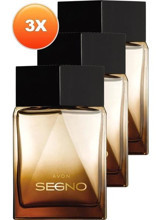 Avon Segno EDP Fresh-Odunsu-Oryantal Erkek Parfüm 3x75 ml