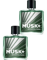 Avon Musk Metropolitano EDT Baharatlı-Çiçeksi-Odunsu Erkek Parfüm 2x75 ml