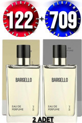 Bargello 122 EDP Çiçeksi-Meyveli-Oryantal Erkek Parfüm 2x50 ml