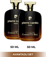 Pierre Cardin Comme Le Roi EDP Bergamot-Odunsu-Sandal Ağacı Erkek Parfüm 2x50 ml