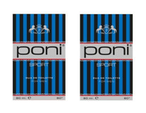 Poni Sport EDT Deri-Fresh-Odunsu Erkek Parfüm 2x90 ml