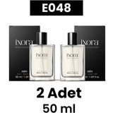 İxora E048 Dark Gothic EDP Baharatlı-Fresh-Odunsu Erkek Parfüm 2x50 ml