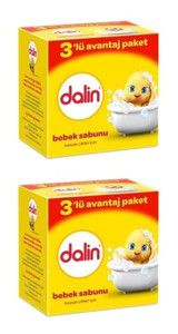 Dalin Hassas Ciltler İçin Katı Bebek Sabunu 2x300 gr