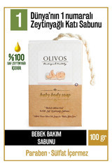 Olivos Zeytinyağlı Katı Bebek Sabunu 100 gr