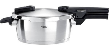 Fissler Vitaquick Premium Clipso Kapak Çelik 2.5 lt Düdüklü Tencere Gri