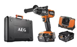 Aeg BSB 18C3BL-502C 18 V 5 Ah Kömürsüz Darbeli Çift Akülü Vidalama Makinesi