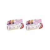 Rocs Baby Ahududulu Çilekli Florürsüz 4-7 Yaş Çocuk Diş Macunu 35 ml