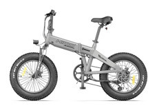 Himo ZB20 250 W 120 Km 20 Jant 24 Vites Elektrikli Bisiklet Gri