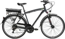 Bisan Comet 250 W 150 Km 28 Jant 21 Vites Elektrikli Şehir / Tur Bisikleti Siyah