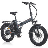 Corelli Voniq Fatbike 250 W 100 Km 20 Jant 7 Vites Elektrikli Bisiklet Gri