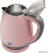 Cvs DN9306 Paslanmaz Çelik 1.7 lt 1800 W Işıklı Klasik Pembe Kettle