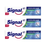 Signal Çürüklere Karşı Naneli Florürlü Diş Macunu 3x50 ml