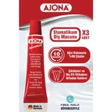 Ajona Stomaticum Florürlü Diş Macunu 3x25 ml