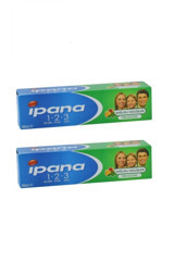 İpana Sağlıklı Gülüşler Naneli Florürlü Diş Macunu 2x100 ml