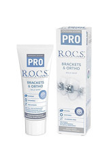 R.O.C.S. Pro Brackets Ortho Organik Florürsüz Diş Macunu 74 gr