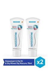 Sensodyne Hassasiyet Diş Eti Diş Minesi Florürlü Diş Macunu 2x75 ml