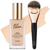 Clio Kill Cover Glow 3 By Linen Güneş Koruyuculu Sıvı Şişe Fondöten 38 gr