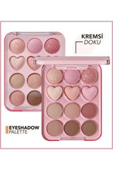 Rowenarose No 02 Krem Glitter Palet Göz Farı