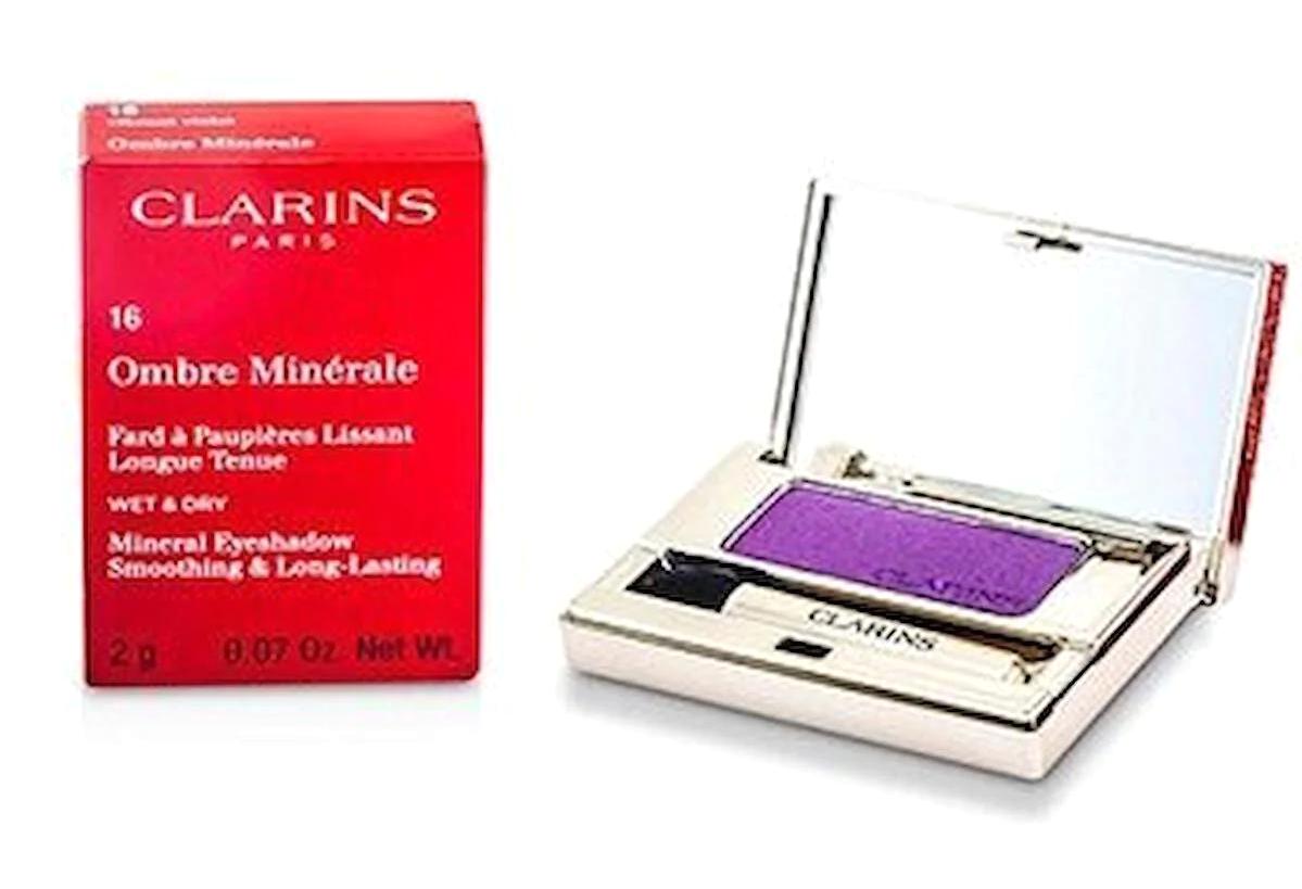 Clarins Mono Mineral 16 Vibrant Violet Toz Işıltılı Tekli Göz Farı