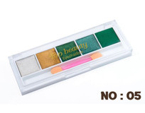 Top Beauty No:05 Metalik Simli Işıltılı Palet Göz Farı