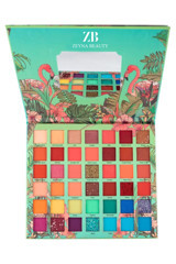 Zeynabeauty Flamingo Holiday 42 Renk Toz Işıltılı - Mat Far Paleti