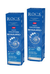 R.O.C.S. Aktif Kalsiyum Florürsüz Diş Macunu 2x94 gr
