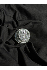 Tolstoy Quartz Silver Toz Simli Glitter Göz Farı