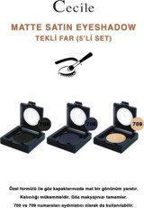 Cecile 706-708-709 Toz Mat Tekli Göz Farı