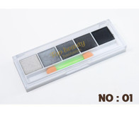 Top Beauty No:01 Toz Simli Işıltılı Palet Far Paleti