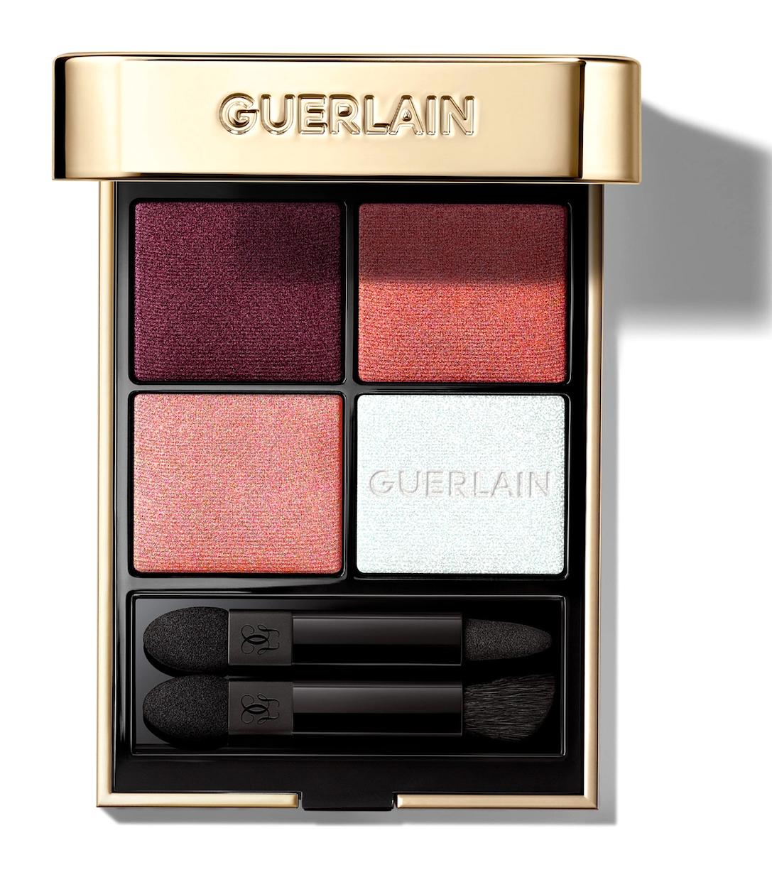 Guerlain Ombres G Quad 458 Aura Glow Toz Işıltılı Palet Far Paleti
