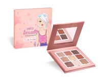 Golden Rose Miss Beauty No: 02- Nude Addict Toz Işıltılı - Mat Palet Göz Farı