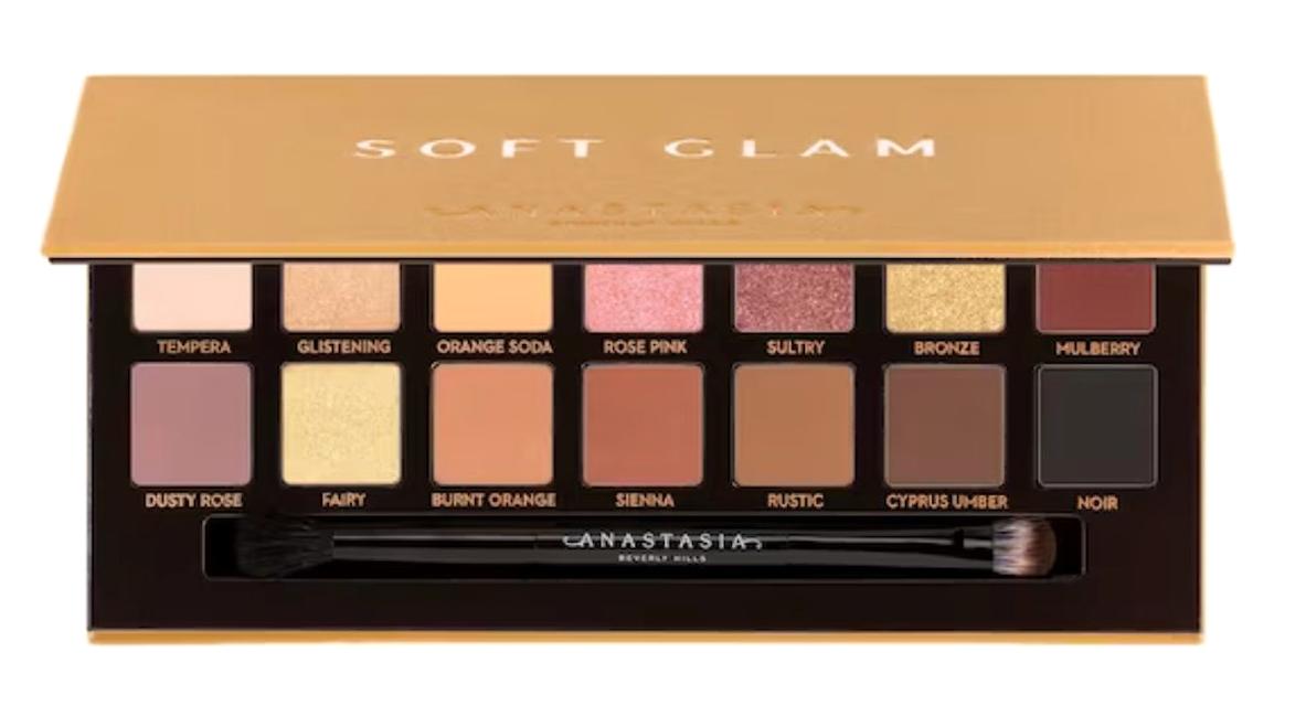 Anastasia Beverly Hills Soft Glam Toz Işıltılı - Mat Far Paleti
