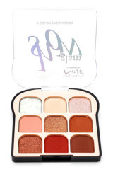 Roesia Rose Cosmetics Rose Show Glam 9'lu Toz Işıltılı - Mat Göz Farı